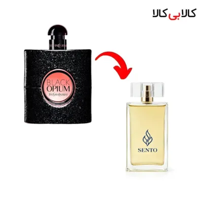 عطر سنتو مدل بلک اوپیوم زنانه حجم 100 میلی لیتر