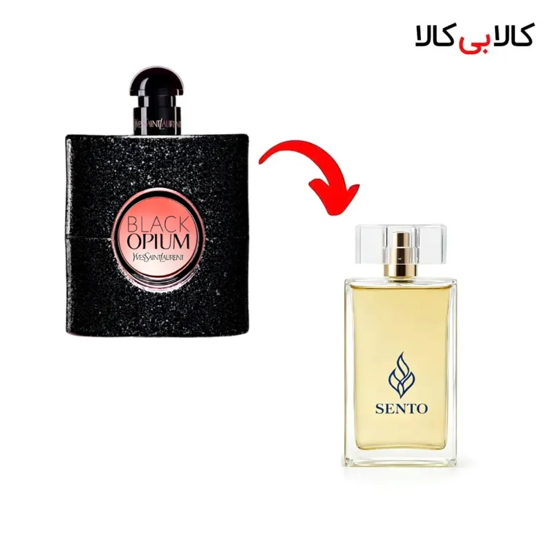 عطر سنتو مدل بلک اوپیوم زنانه حجم 100 میلی لیتر