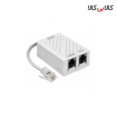 اسپلیتر و نویزگیر تلفن و ADSL بادتک (BaudTec) مدل ADSPA001