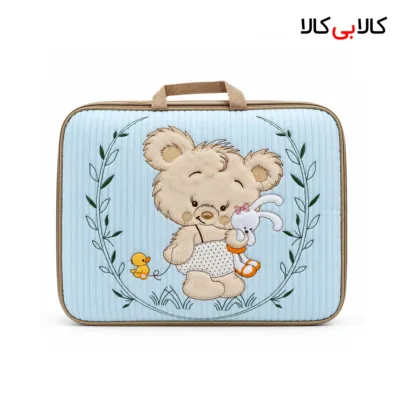 سرویس خواب مخمل رنگ آبی
