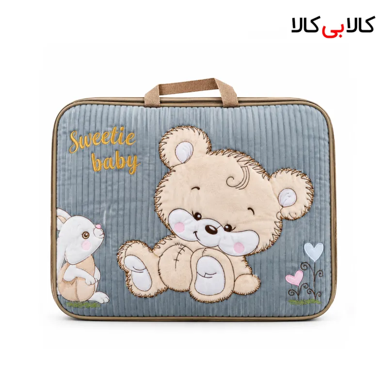 سرویس خواب مخمل رنگ طوسی تیره