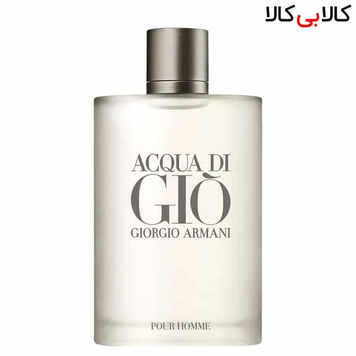 ادو تویلت آکوا دی جیو جورجیو آرمانی پور هووم Acqua di Gio Giorgio Armani Pour Homme مردانه حجم 100 میلی لیتر باکس اصلی