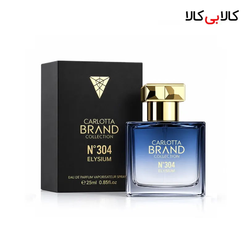 عطر جیبی برند کالکشن کد NO 304 مردانه حجم 25 میلی لیتر