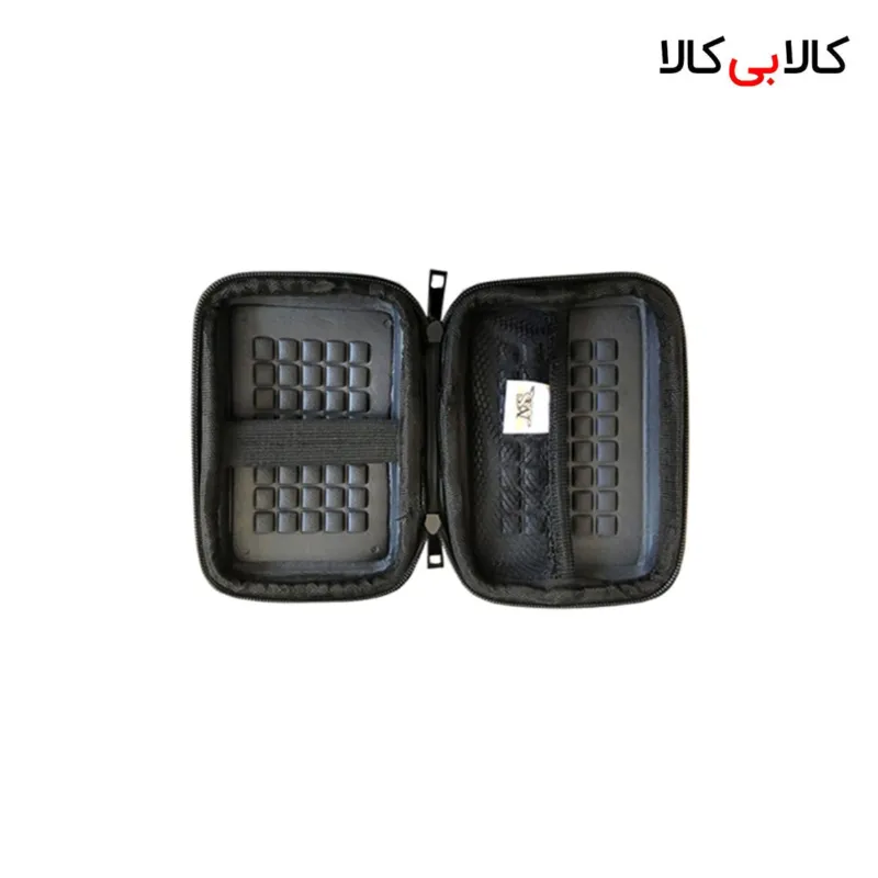 کیف هارد اکسترنال ضد ضربه M&S مدل زیپ مخفی (هارد کیس)