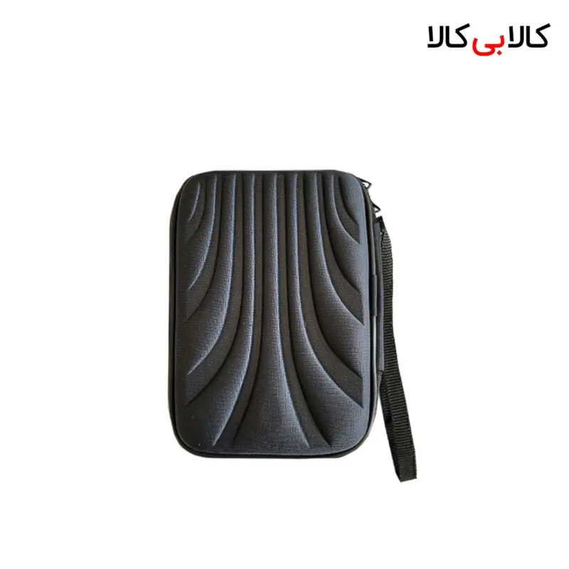 کیف هارد اکسترنال ضد ضربه M&S مدل زیپ مخفی (هارد کیس)