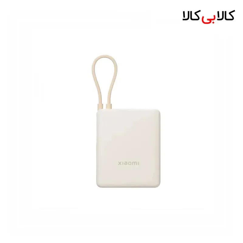 پاوربانک شیائومی مدل PB1033MI ظرفیت 10000 میلی آمپر ساعت توان 33 وات