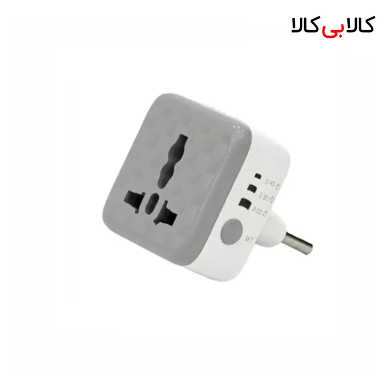 محافظ برق و مبدل مکس پاور مدل Smart Power Protector تبدیل 3 به 2 تایمردار
