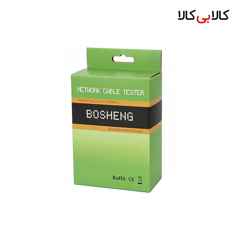 تستر کابل شبکه و تلفن بوشنگ مدل BS-468 پورت RJ45 و RJ11