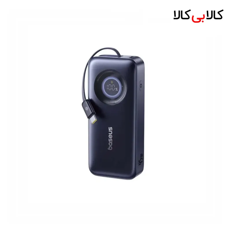 پاوربانک باسئوس مدل EnerCore CR11 با ظرفیت 10000 میلی‌آمپر ساعت توان 45 وات