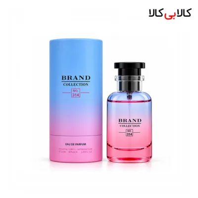 عطر جیبی برند کالکشن کد NO 314 مردانه و زنانه حجم 25 میلی لیتر