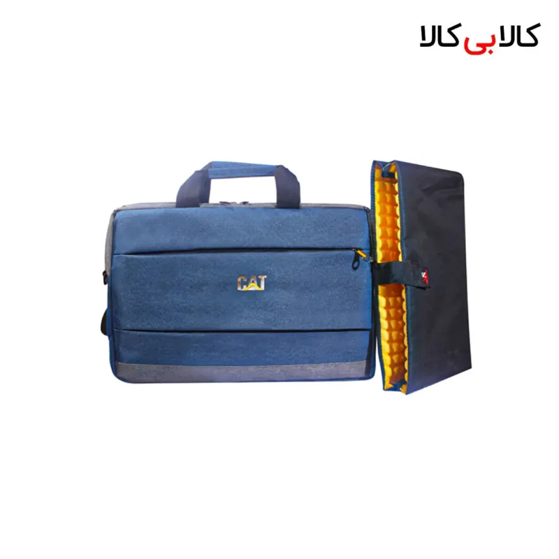 کیف لپ تاپ دستی و اداری کت مدل CAT 016 (دارای ضربه‌گیر حبابی)
