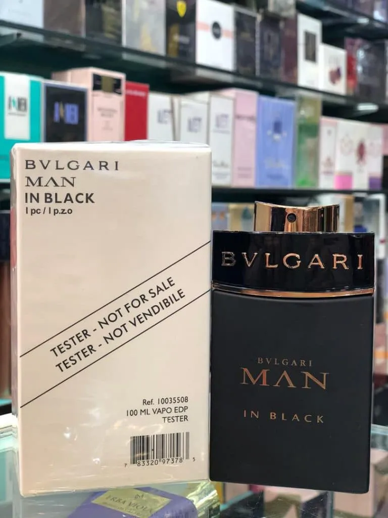 تستر ادو پرفیوم BVLGARI Man IN Black مردانه حجم 100ML