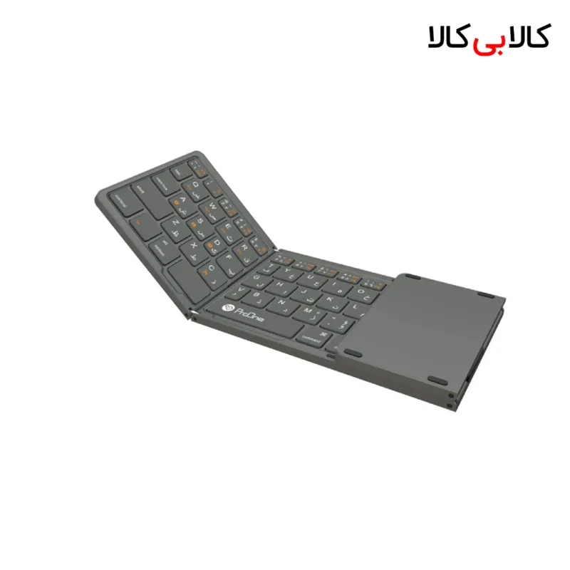 کیبورد بی سیم تاشو با تاچ پد پرووان مدل PKW20 Flip Pro