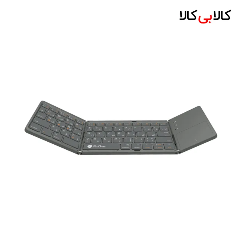 کیبورد بی سیم تاشو با تاچ پد پرووان مدل PKW20 Flip Pro