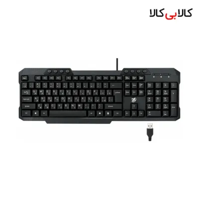 کیبورد سیمی مالتی مدیا ایکس فور تک (X4TECH) مدل X33