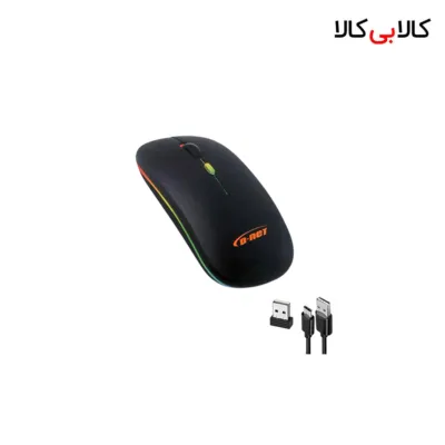 ماوس بیسیم و بلوتوثی شارژی دی نت مدل DT-988 با طراحی اسلیم