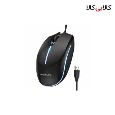 ماوس گیمینگ سیمی بروفون مدل BG10 با نورپردازی LED