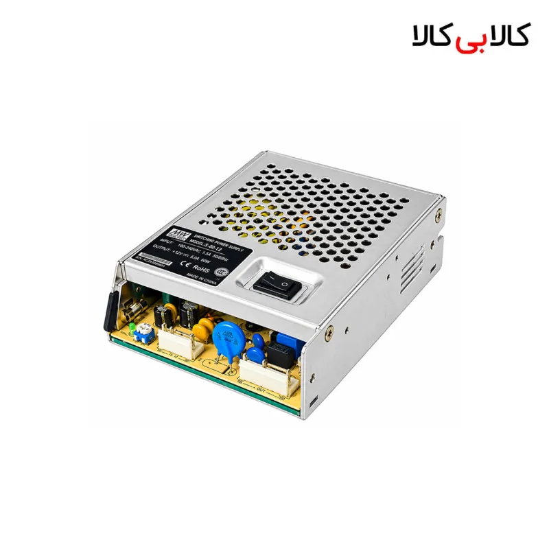 منبع تغذیه سوئیچینگ متغیر 12-15 ولت 4 آمپر مدل 3B-621OX15