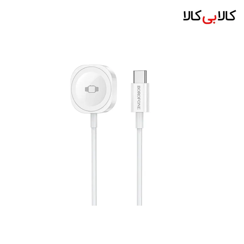 کابل شارژر مگنتی اپل واچ بروفون BQ35 با رابط تایپ سی