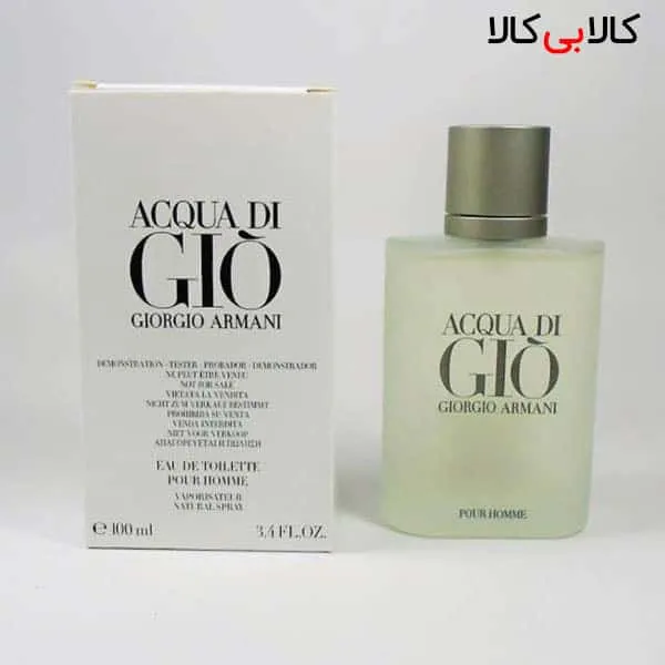 تستر ادو تویلت Acqua di Gio Giorgio Armani Pour Homme مردانه حجم 100 میلی لیتر