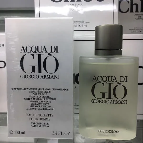 تستر ادو تویلت Acqua di Gio Giorgio Armani Pour Homme مردانه حجم 100 میلی لیتر