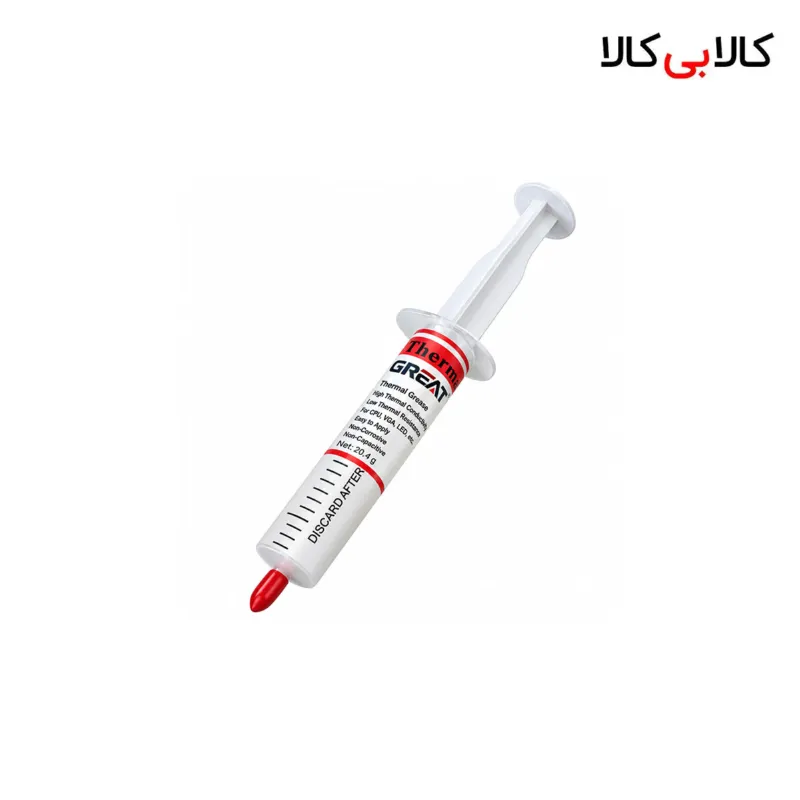 خمیر سیلیکون سرنگی سفید GREAT اقتصادی، کاربردی و استفاده آسان
