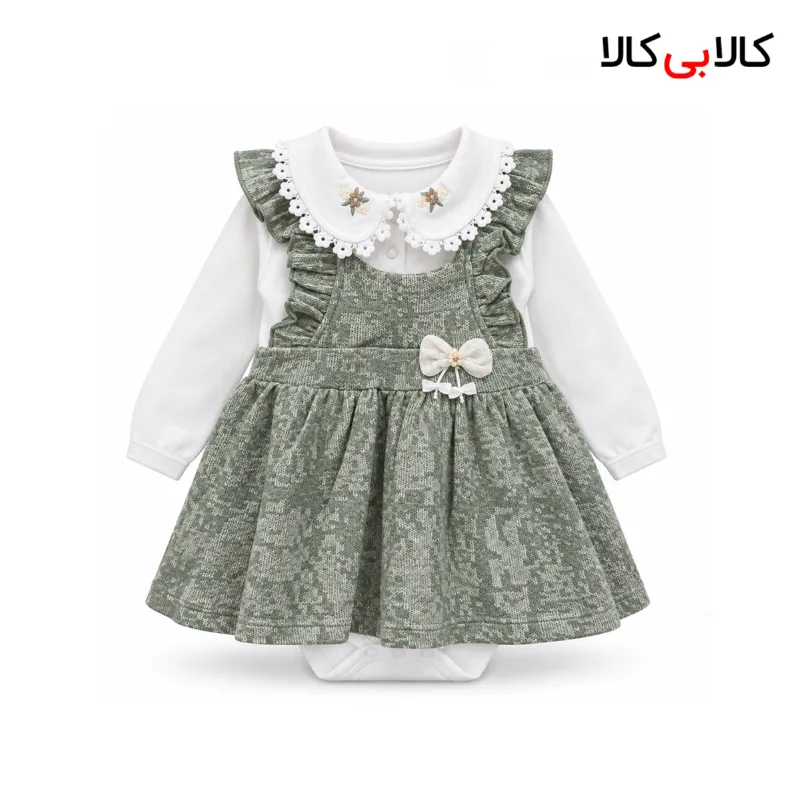 ست ده تکه جعبه‌ای نی نی مامان رنگ سفید و صورتی