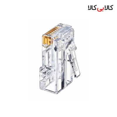 سوکت شبکه CAT6 کانکتور RJ45 مدل 024 بسته 100 عددی