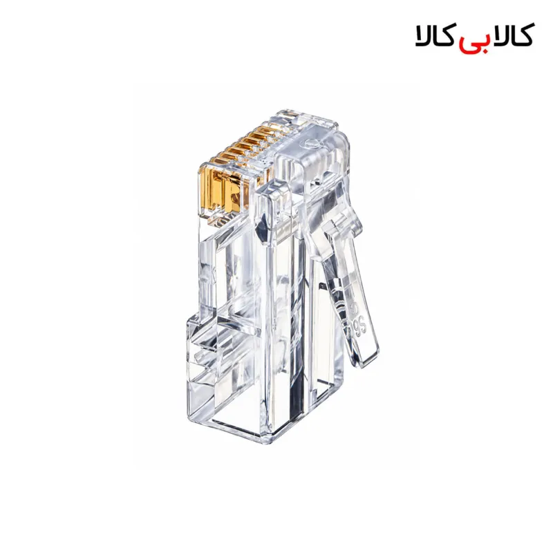 سوکت شبکه CAT6 کانکتور RJ45 مدل 024 بسته 100 عددی