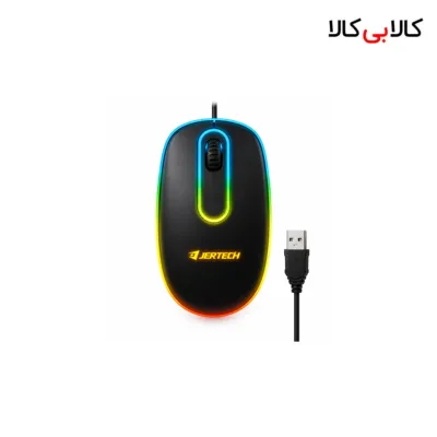 ماوس گیمینگ جرتک مدل M500 Destroy موس با نورپردازی RGB