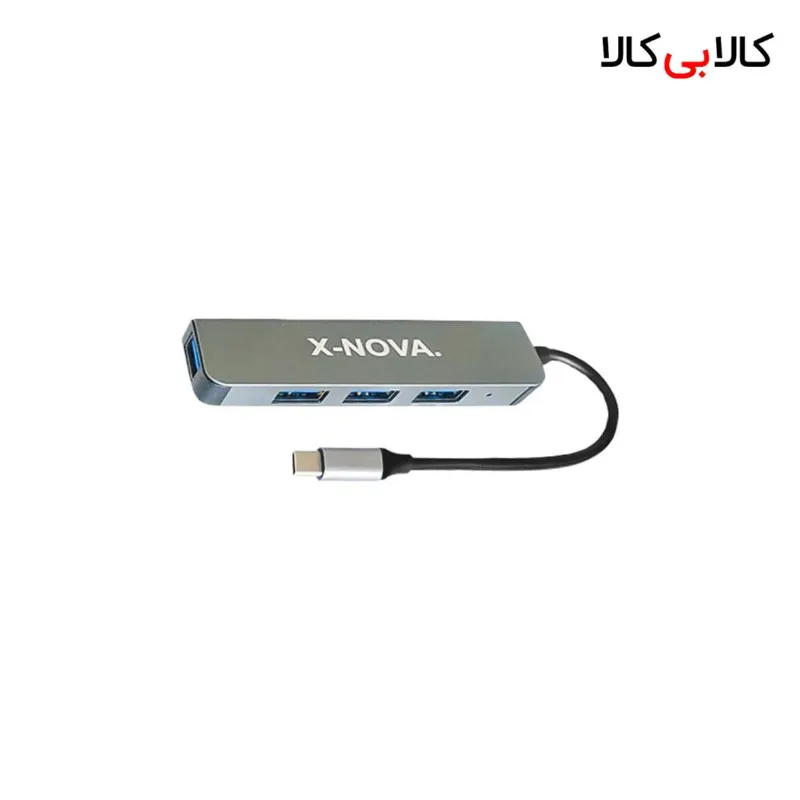 هاب 4 پورت تایپ سی (Type-C) ایکس نووا (X-NOVA) مدل X950
