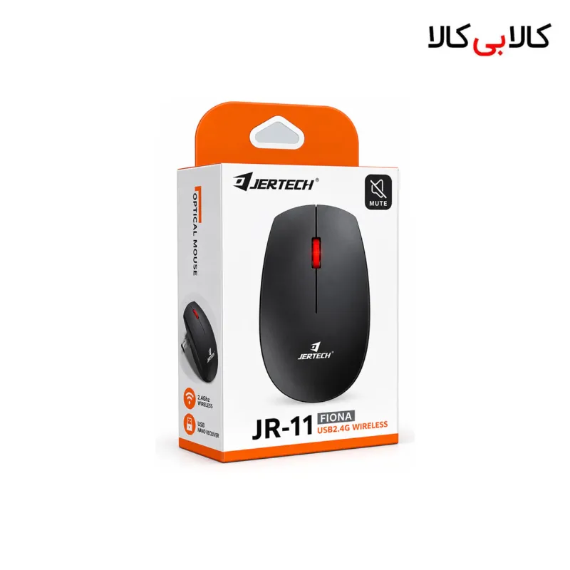 ماوس بی سیم سایلنت جرتک مدل Jertech JR-11