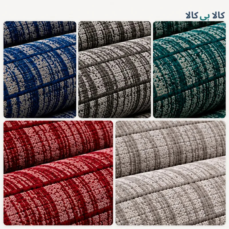 سرویس روتختی دو نفره 8 تکه نوپه هوم مدل مخمل شانل FR01
