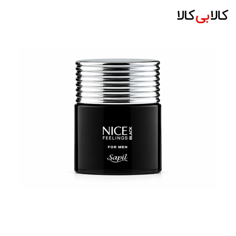 ادکلن ساپیل نایس فیلینگز بلک مردانه حجم 75 میلی لیتر