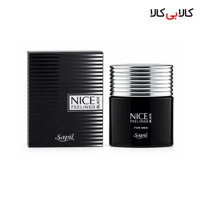 ادکلن ساپیل نایس فیلینگز بلک مردانه حجم 75 میلی لیتر