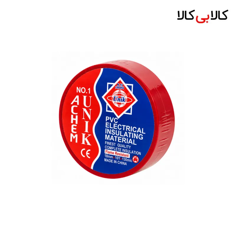 نوار چسب برق یونیک UNIK عرض 18 میلی متر طول 10 یارد