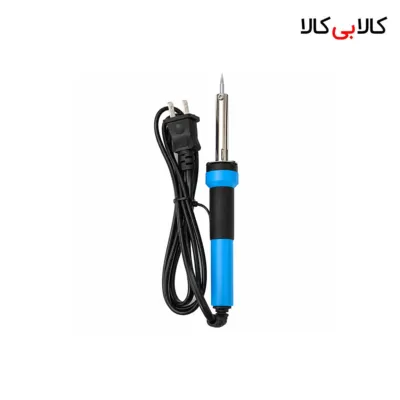 هویه ۳۰ وات قلمی با دسته پلاستیکی دو رنگ