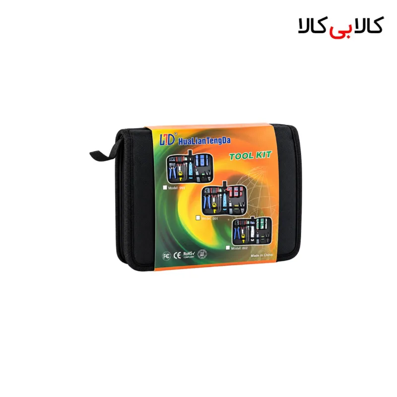 کیف ابزار شبکه Hualiantengda مدل 092 ست کامل تجهیزات پسیو