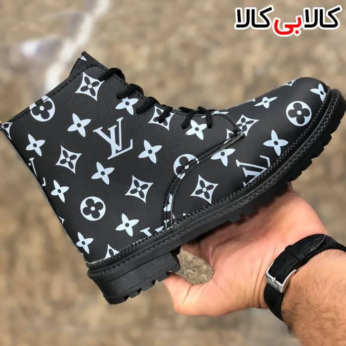 نیم بوت زنانه مشکی مدل LV-2850