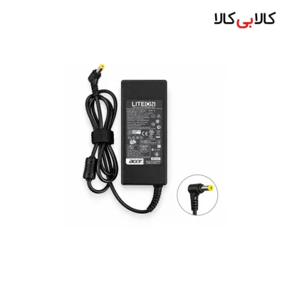 شارژر لپ تاپ ایسر 90 وات 19 ولت 4.74 آمپر کانکتور 5.5x1.7