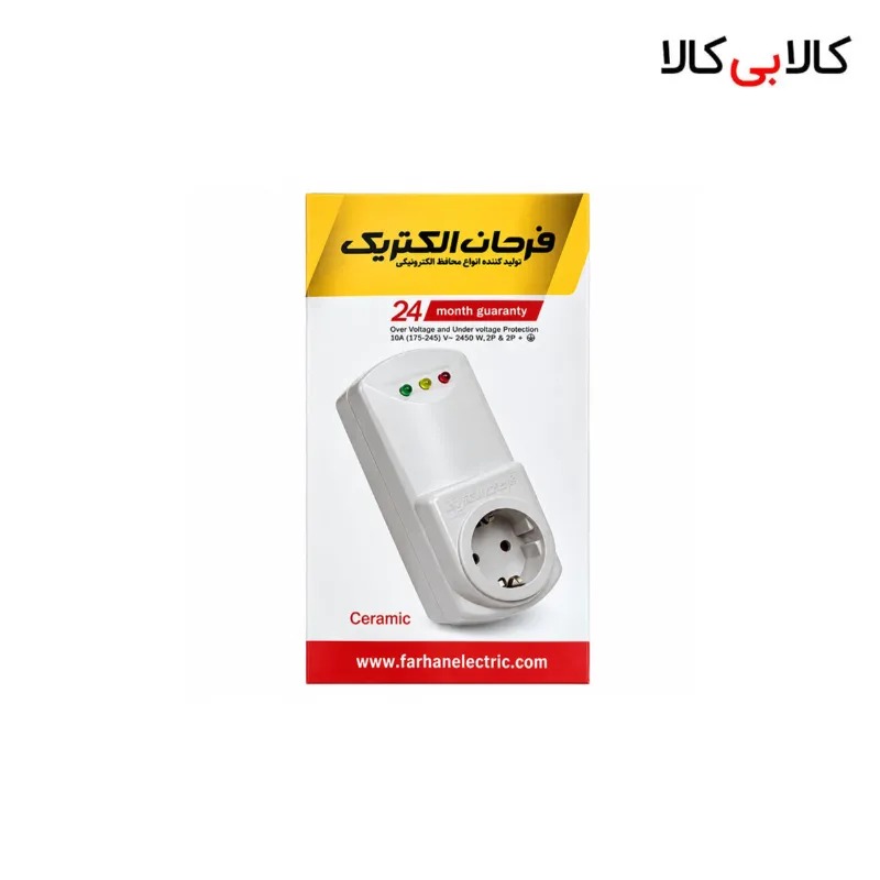 محافظ برق تک خانه ارت دار فرحان الکتریک مدل PS111