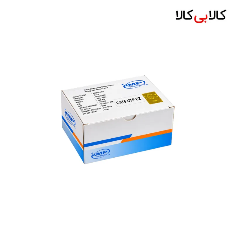 سوکت (کانکتور) شبکه AMP (KMP) مدل CAT6 UTP EZ