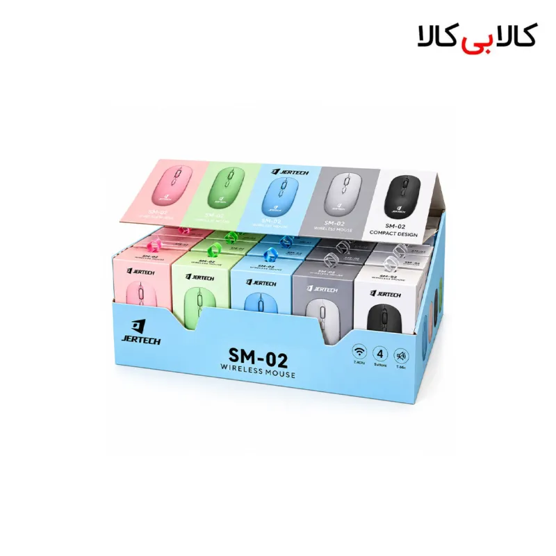 ماوس بی‌سیم سایلنت جرتک Jertech مدل SM-02