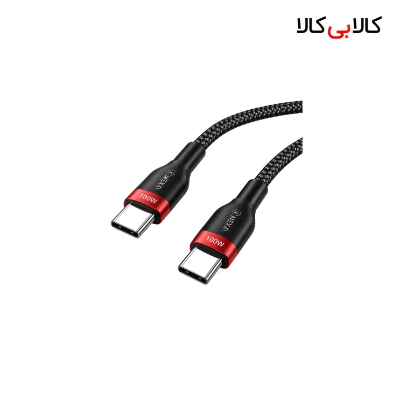 کابل دو سر تایپ سی 100 وات نكسا مدل Nexa L30 طول 1 متر 5 آمپر