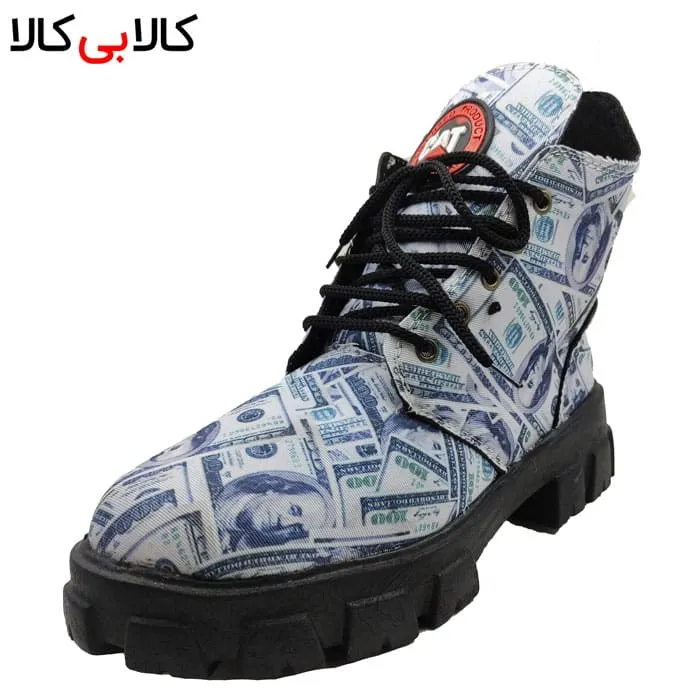 نیم بوت زنانه طرح دلار مدل Cat-2733