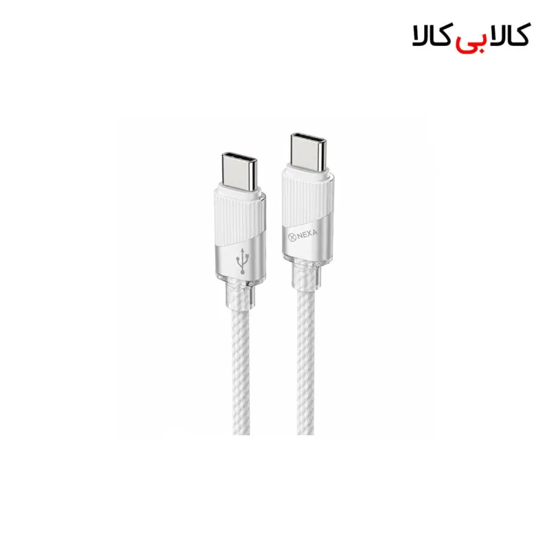 کابل دو سر تایپ سی 60 وات نكسا مدل Nexa L71 طول 1.2 متر