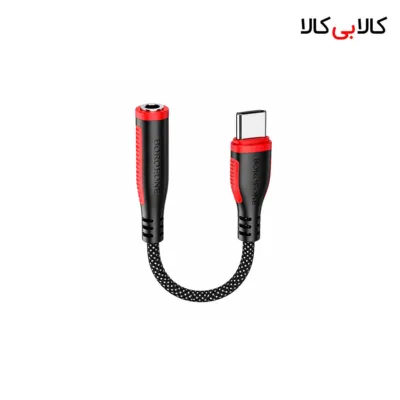کابل تبدیل Type-C به جک 3.5 میلی‌متری (AUX) بروفون مدل BV17
