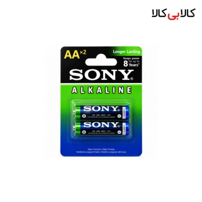 باتری قلمی آلکالاین سونی مدل LR6 (AA) بسته 2 عددی