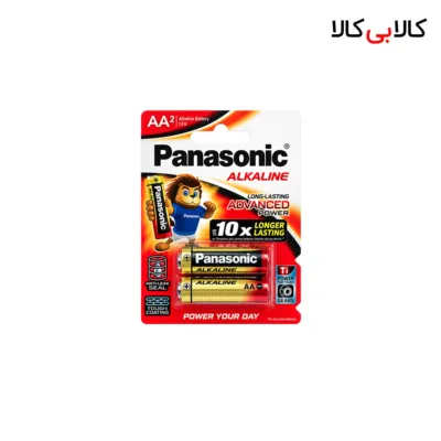 باتری قلمی آلکالاین پاناسونیک مدل LR6T/2B بسته 2 عددی