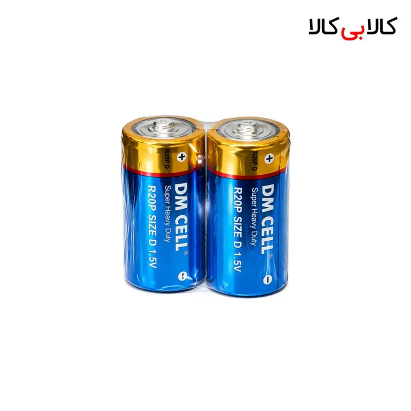 باتری بزرگ دیام سل (DM CELL) مدل R20P بسته ۲ عددی